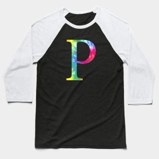 Tie Dye P Baseball T-Shirt